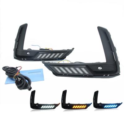 2Pcs LED DRL Turn Signal Fog Lights Kit For Honda CR-V CRV 2023 with Sensor Hole