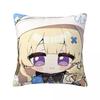 Pillow Case Cute Q Version Wuthering Waves Rinascita Phoebe Zani Square Pillow Cover Kawaii Cushion Cover Car Home Decorative
