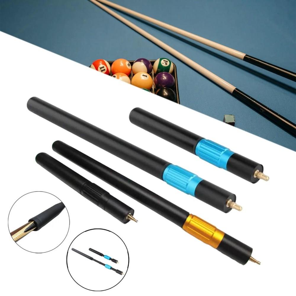 Pool Cue Extender Billiards Cue Extension Ultralight Aluminum Alloy Telescopic Tool Billiard Holder Pool Cue Extender Accessory