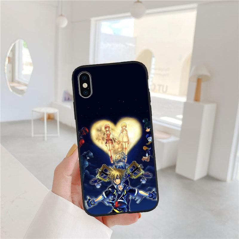 CJ73 Kingdom Hearts Soft Shell Phone Case for Redmi Note 13 14 Pro+ Plus A3 A3X 13X 13C 13R 14S 14C 14R
