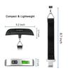 Balança portátil de alta precisão digital com visor LCD, mala de viagem, bolsa suspensa, balança de gancho, ferramentas de balança, 110 lb/50 kg