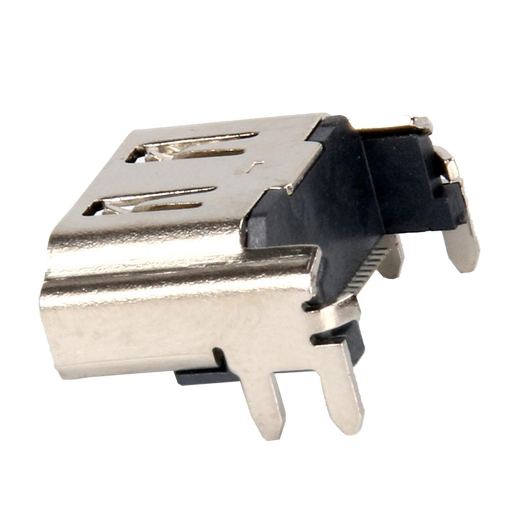 Replacement HDMI-compatible Adapter Plug Slim HDMI-compatible Port Socket Interface Connector for 4