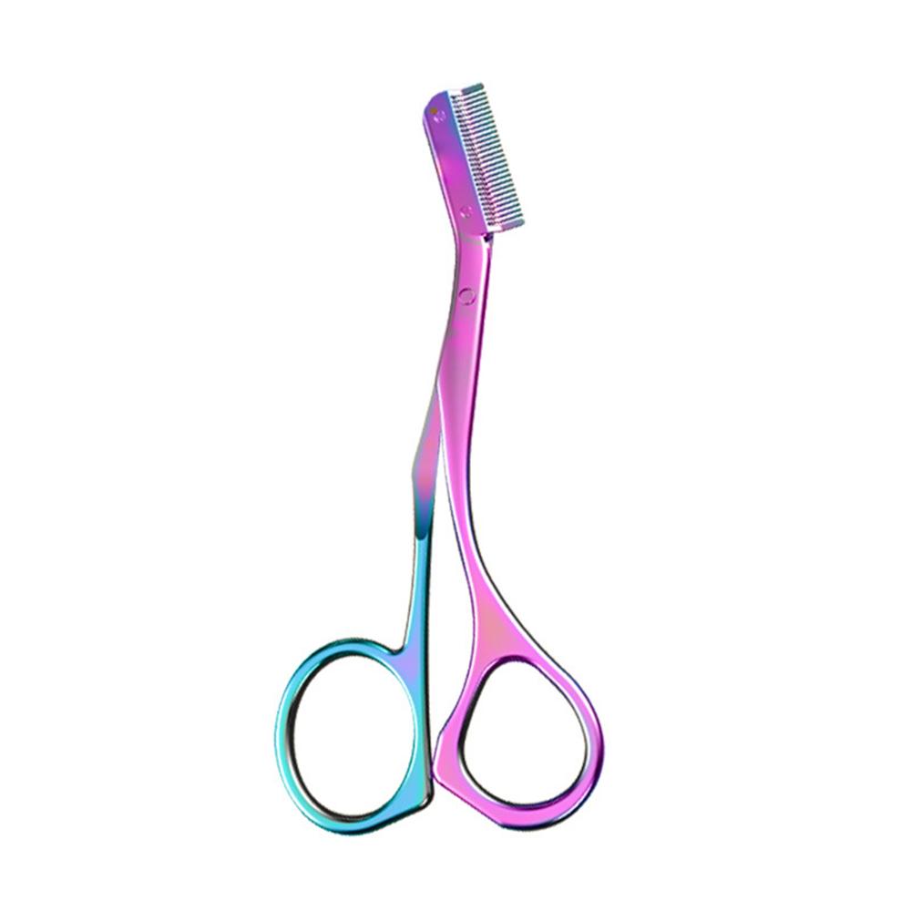 

Tondeuse à sourcils professionnelle en acier inoxydable avec peignes, outil de maquillage pour la mise en forme des sourcils cai tai