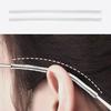 2Pcs Anti Slip Silicone Glasses Ear Hooks For Kids Adults Glasses Foot Cover Grips Eyeglasses Sports Temple Tips Soft Ear Hook