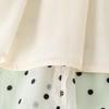 Montagut Kids Girls' French Square Neck Polka Dot Vest Dress