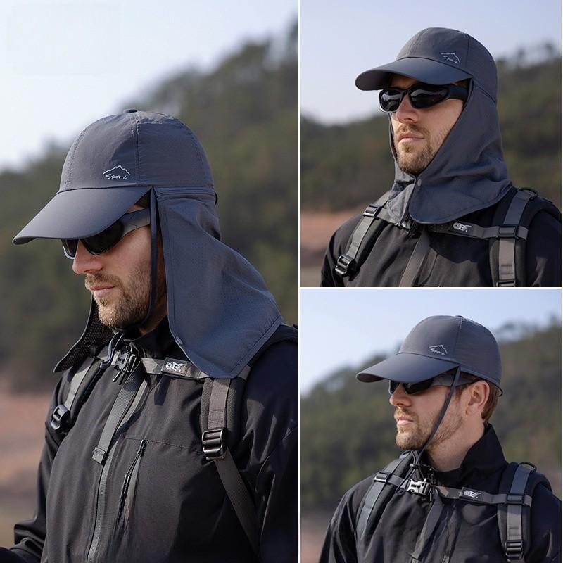 Summer Sun Protection Baseball Cap With Wide Brim For Men And Women Outdoor Activities