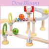 Holzkugelbahn-Spiel für Kinder mit Musik und Lernspaß für die frühe Entwicklung