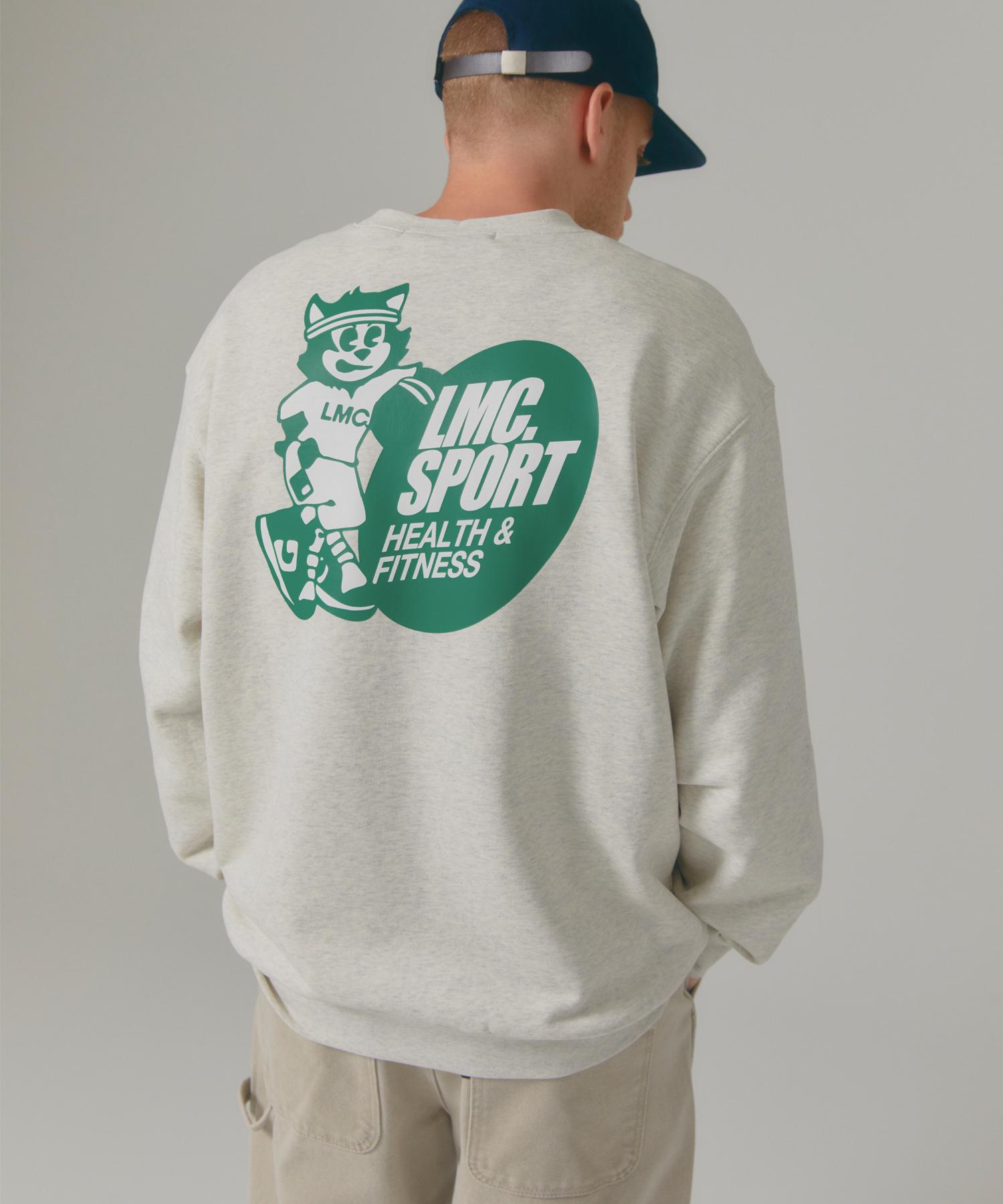 Свитшот Lmc Sport Cat Овсяный Oatmeal/L