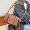 Luxury Designer Women Crossbody Shoulder Bag Small 2026 New Pu Leather Female Acrylic Chain Handbags and Purses Ladies Phone Bag