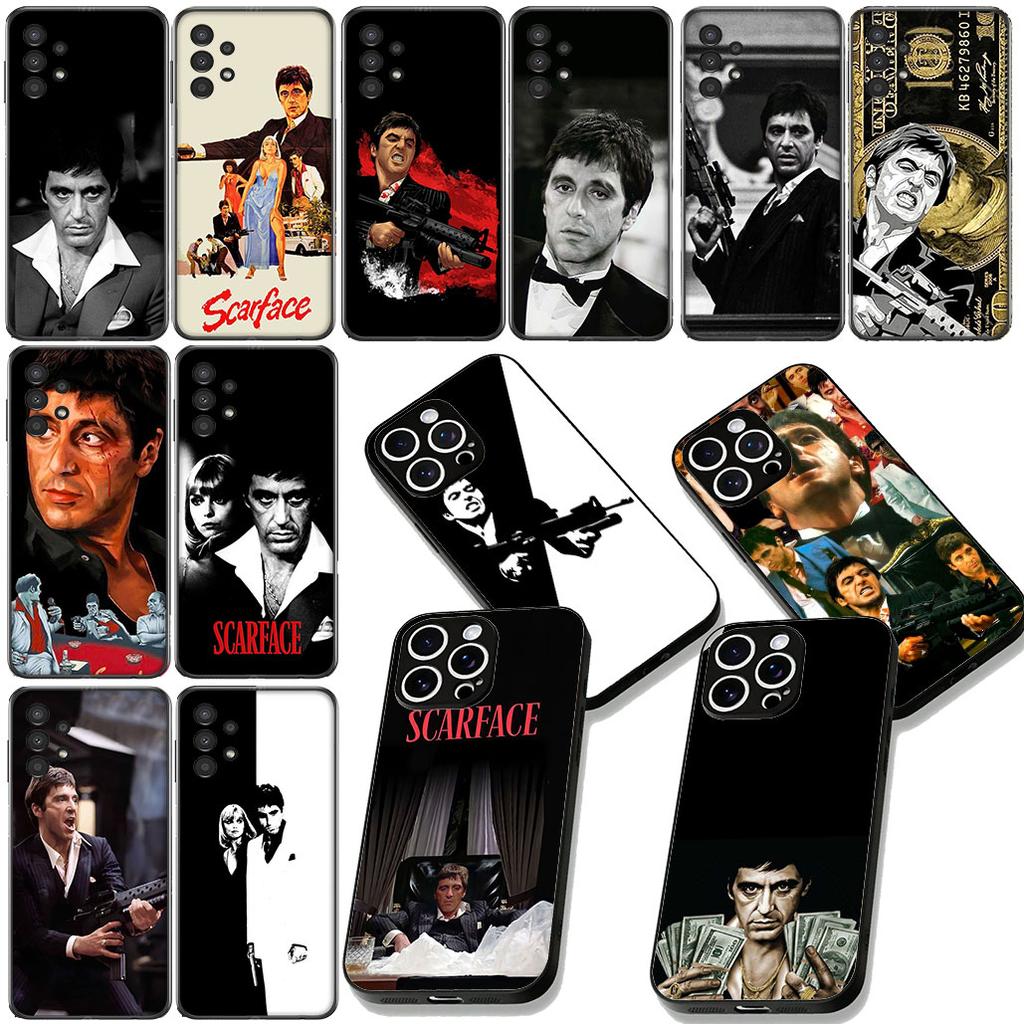 Scarfaces Al Pacinos Tony Montanas Phone Case for Xiaomi Poco C85 C65 C75 X7 X6 M6 M8 F7 F8 Ultra F6 Pro Cover Casing