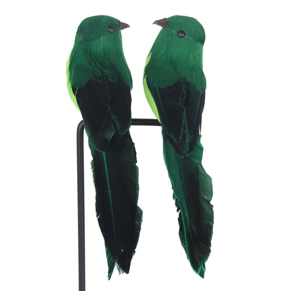 Multicolor Simulation Bird Foam Miniature Landscape Artificial Bird Model Photo Props Lawn Ornament Faux Bird Figurine