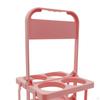 Bottle Holder, Carrier Basket with Handle, Foldable Basket, Handy Drink Stand