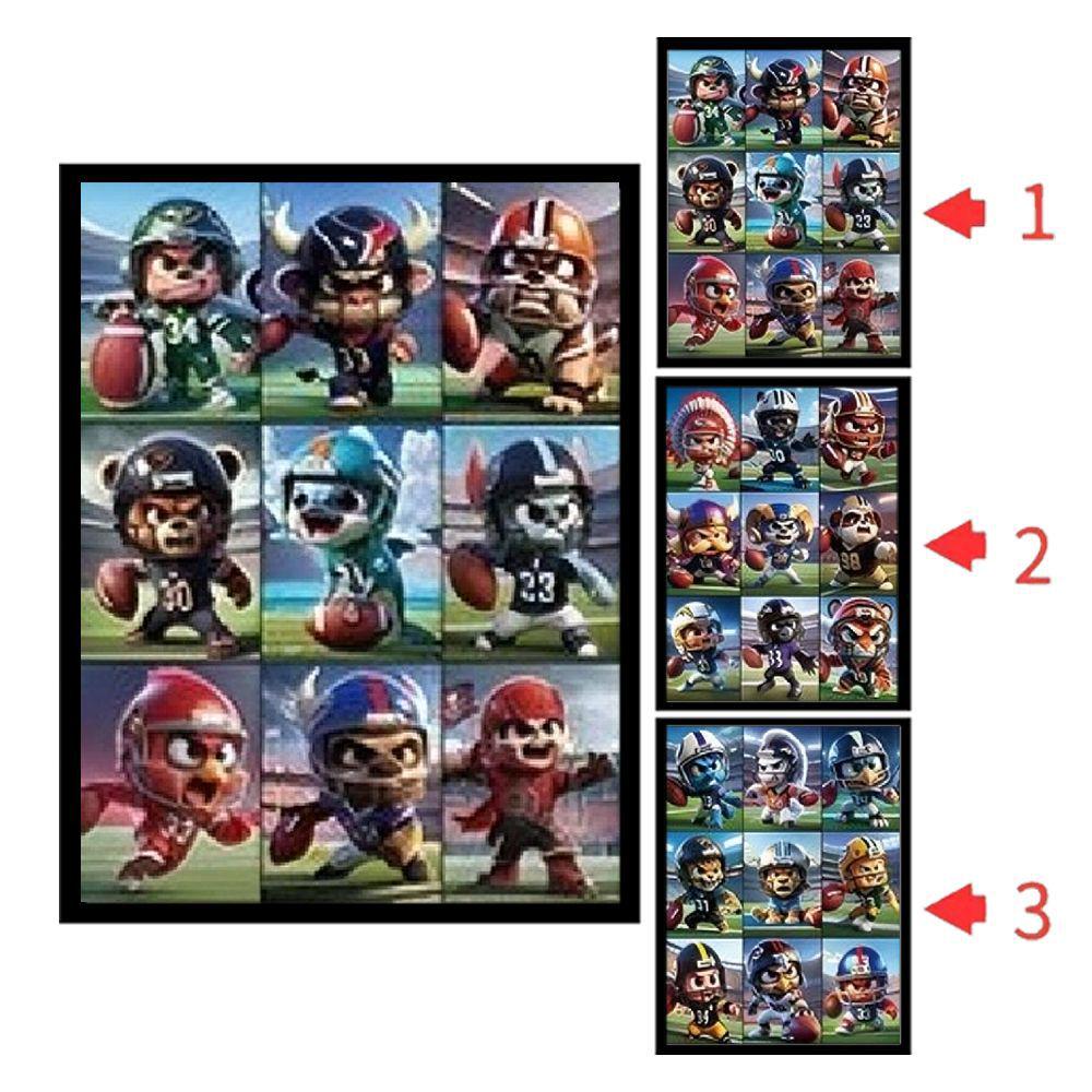 Hello Kitty & One Piece 3D Lentikulärt Pokemon-affisch