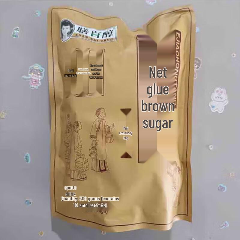 Shanbaichun Ejiao Brown Sugar Drink Mix, 300g