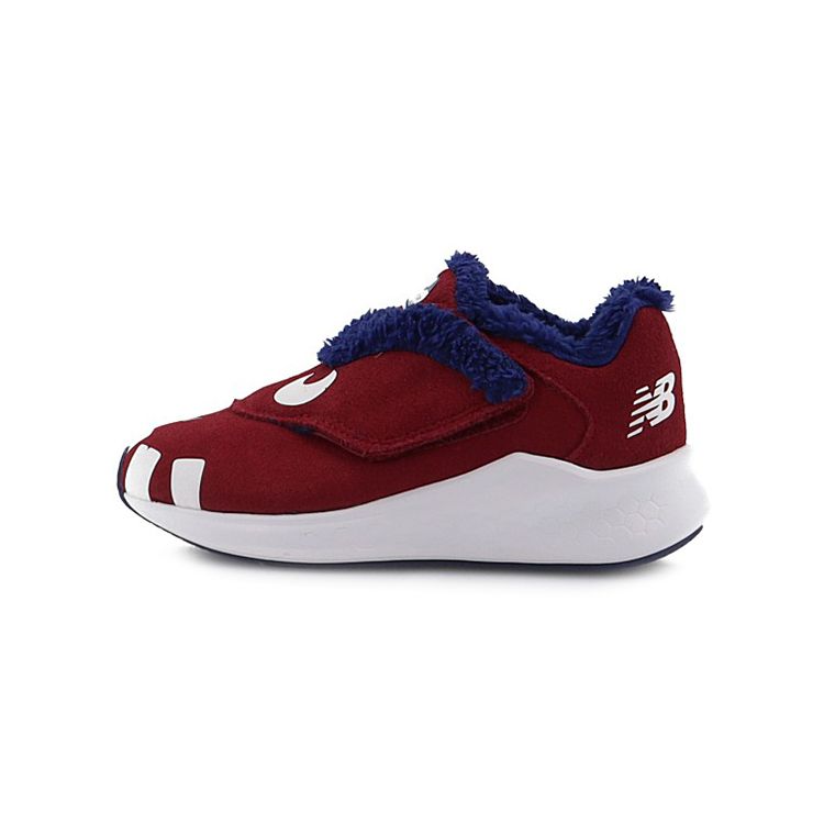 New Balance Fresh Foam Cushioning Breathable Low Top Walking Shoes Baby Sneaker Red ITAPSMS