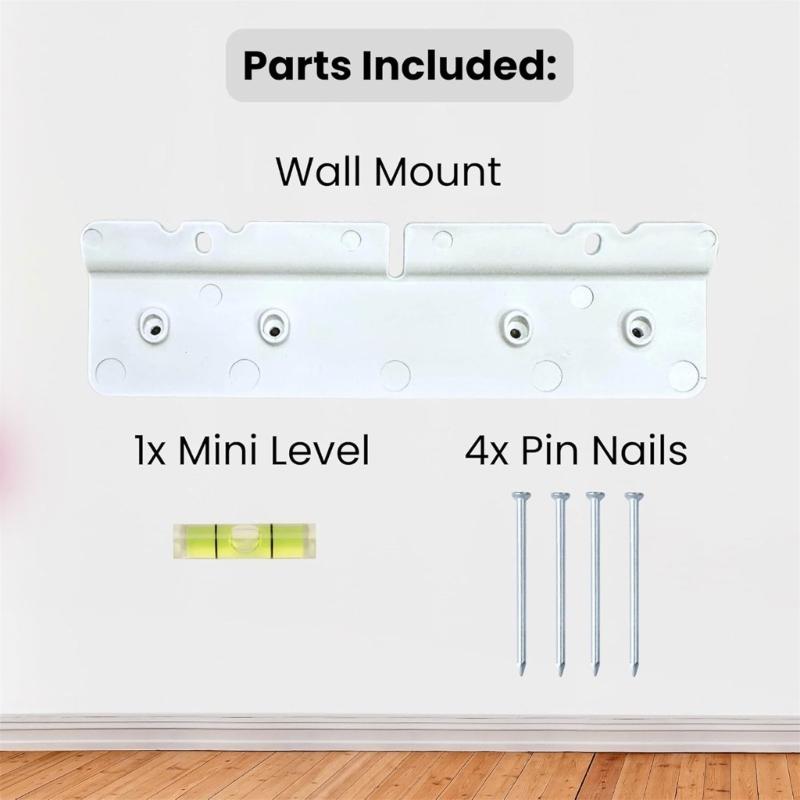 Hammers Mounting Bracket For Skylights Calendar 15inch Plastic Wall Hangers No Tool Required DamageFree Installation All Accessories Provided