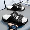 Slippers Men's Summer Outer Wear 2026 New Men's Beach Sandals Thick-Soled Casual Sandals