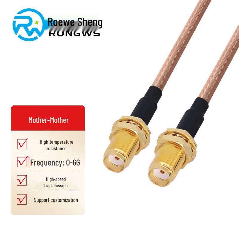 RWS RG316 SMA 50 Ohm RF Coaxial Extension Cable