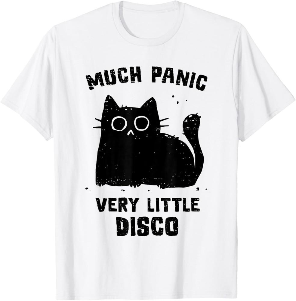 

Много паники Очень мало дискотеки Забавная кошка Японская футболка 4XL