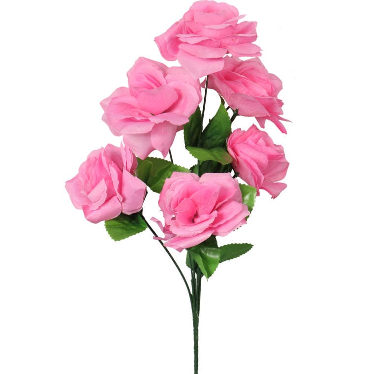 Bouquet of 7 Powder Pink Roses