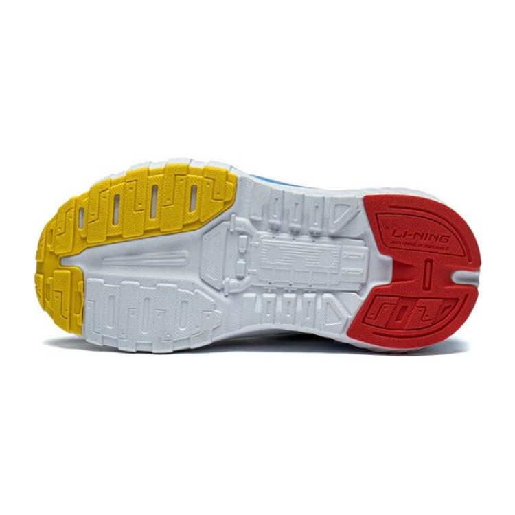 Li Ning Comfortable Casual Non-Slip Durable Low-Top Kids Casual Shoes Kids Casual Shoes White Black YKNT002-1