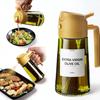470ml Dual-Use Glass Oil Sprayer & Pour Bottle