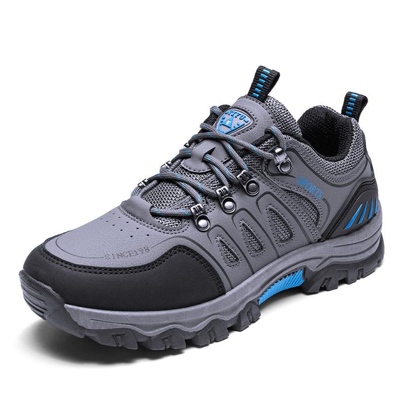 Fall New Low-Top Outdoor Casual Shoes Fashion Sports Trend Thick Bottom Running Hiking Shoes Anti-Slip Mountain Climbing Shoes