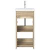 Bathroom Cabinet with Washbasin Sonoma Oak
