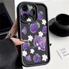 For iPhone 16 Pro Max Fruit Print Phone Case For iPhone 16e 15 14 13 12 Pro Max Plus 11 XR XS Flower Print Phone Case TPU Soft Shockproof Case Cover