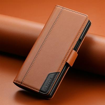 RFID Leather Wallet Coque for Samsung Galaxy Z Fold 7 5G 2025 Flip Case Magnetic Book Etui Samsung Z Fold7 6 5 4 3 Folding Cover