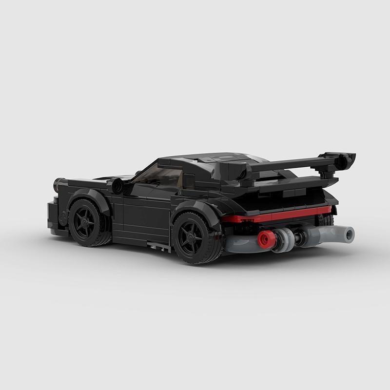 Moc RWB Autos Rennfahrer Bausteine Stadt Klassisches Fahrzeug Modell DIY Kinder Jungen Spielzeug Sport Super Kreative Technik