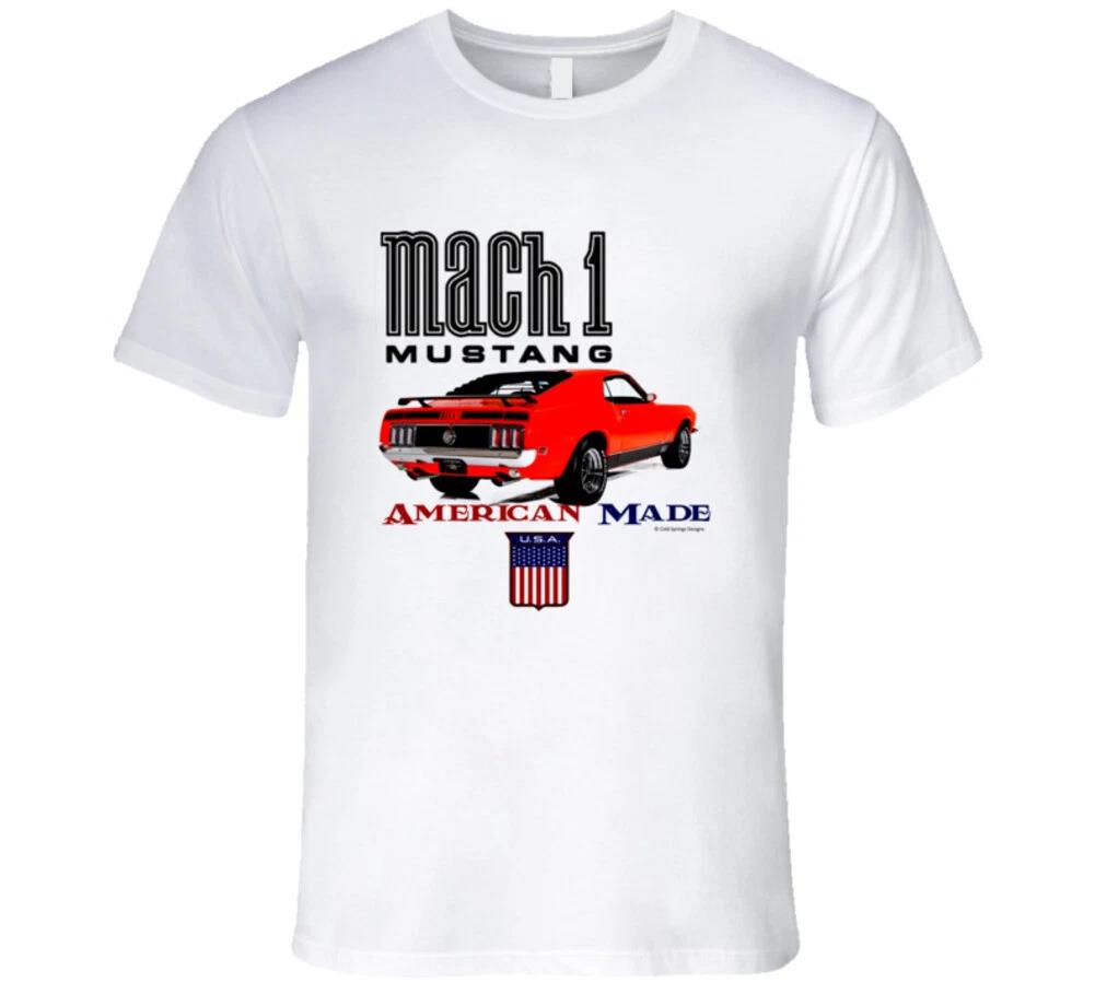 American Made 70 Mustang Mach 1 Musclecar Gift T Shirt XL