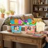 Flower DIY Photo Frame Unfinished Poster Frame Photo Display Rack  Classroom Activities