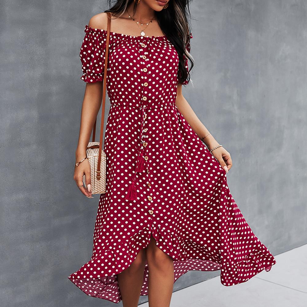 Summer Holiday Beach Midi Dress 