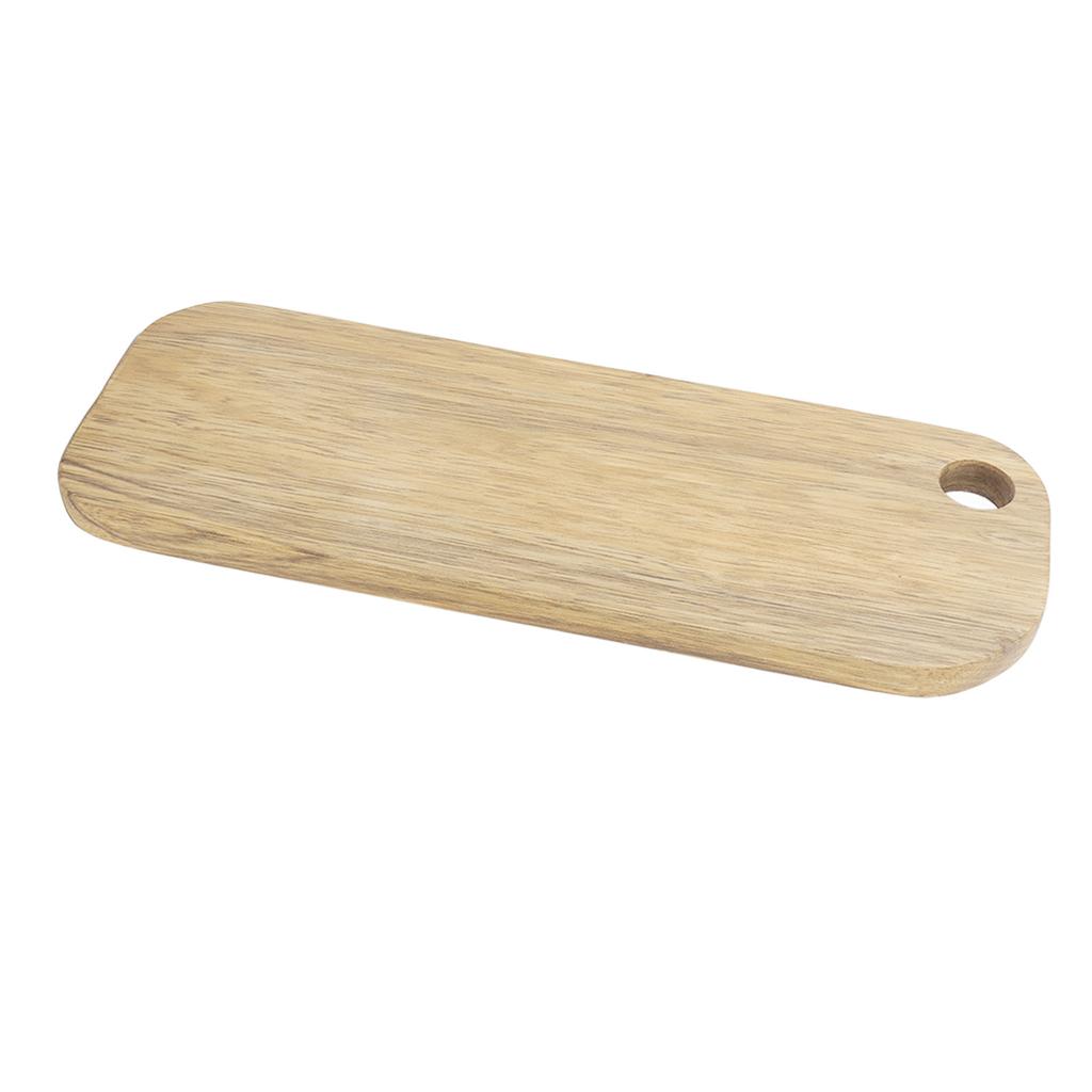 Wood Cutting Board with Hanging Hole Wood Chopping Board for Bread Pizza Vegetable Fruits Cheese Serving   Wood Rectangular