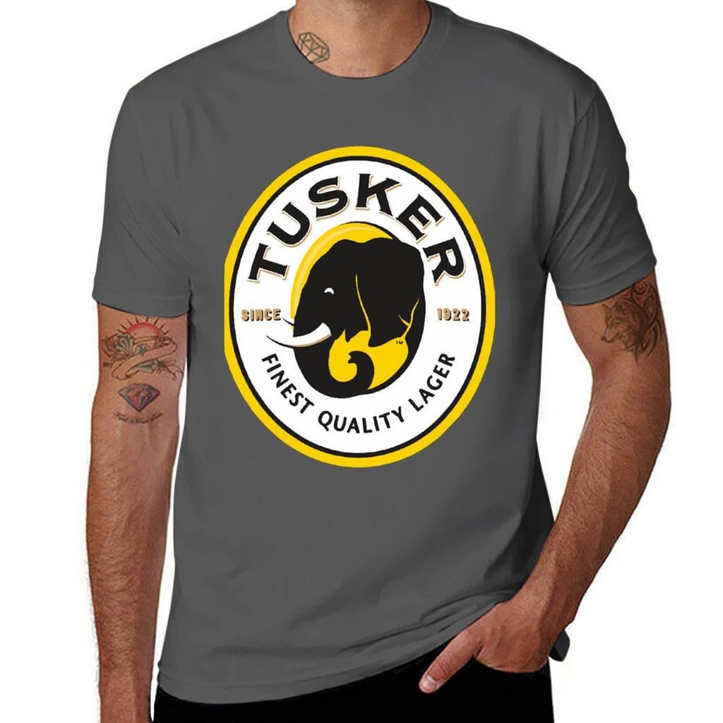 Tusker Lager Tshirt Lightweight Sport Basic Tshirt
