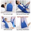 Wheelchair Transfer Aid for Patient Bed Mobility Elderly Nursing Lift Belt Sling with Portable Comfort Handles