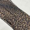 Used [Rare] SAINT LAURENT Hedi Era Leopard Silk Scarf Stole