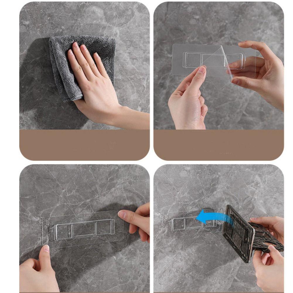 Wall Mounted Shampoo Holder Exquisite Hand Soap Hanger Shower Gel Storage Rack  Jewelry