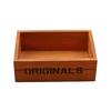 Wooden Succulents Planter Box Desktop Storage Box Retro Rustic Plant Container for Micro Landscape Succulents Small Plants Home Office Decor