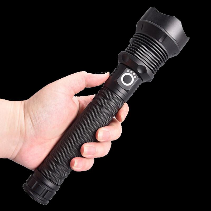 WIDE AWAKE P90 Quad-Core LED Rechargeable Flashlight