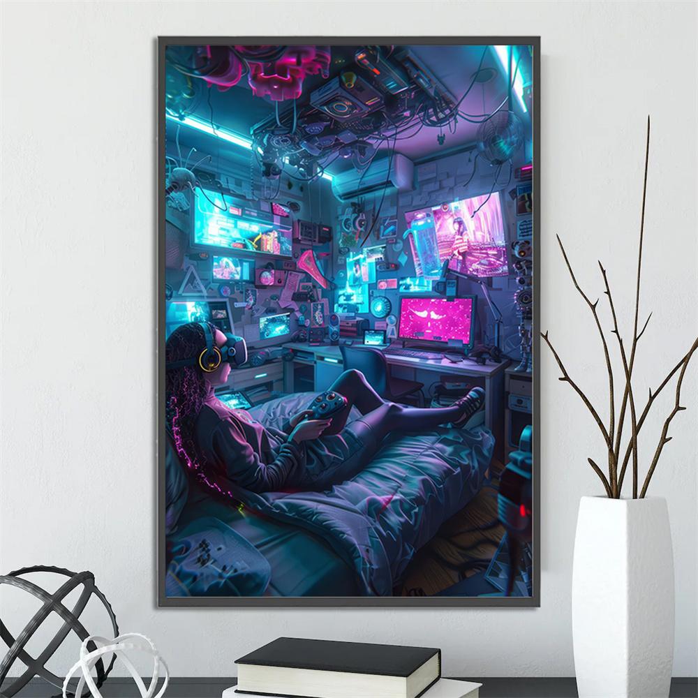 City Diamond Painting Mosaic Embroidery Cross Stitch Kit Home Decor 5D DIY Art Collection Craft Room Gift