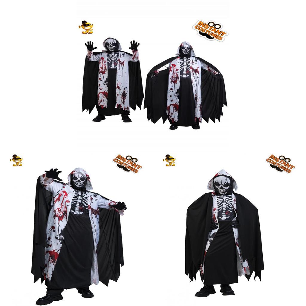Halloween Cosplay Costume For Kids And Adults With Polyester Fabric For Stage And Party Performances