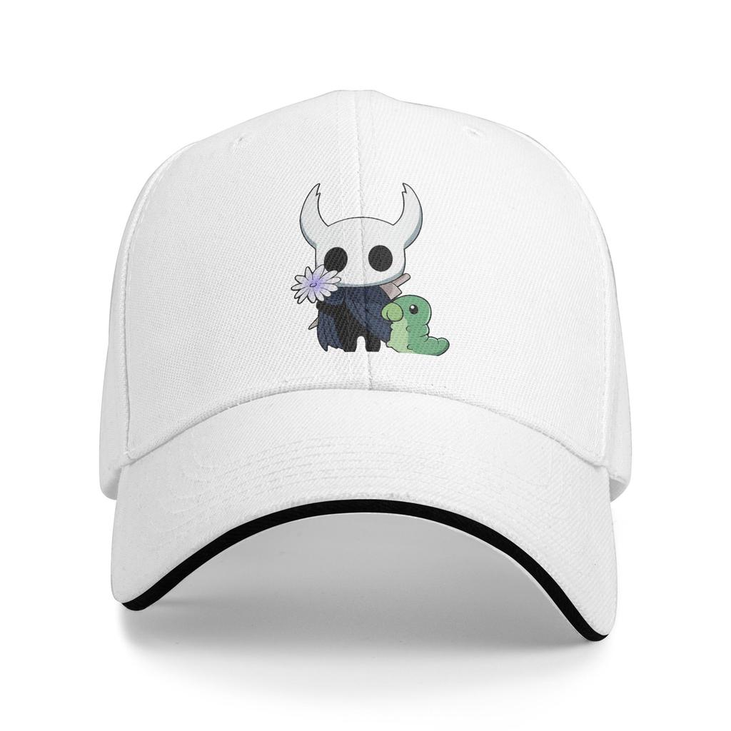 Funny Video Game Hollow Knight Baseball Caps Hip Hop Sandwich Caps for Unisex Women Adjustable Headwear Outdoor