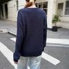 Casual Holiday Solid Color Long-sleeved Bottoming Sweater Woolen Women's Clothing 2025 Autumn and Winter