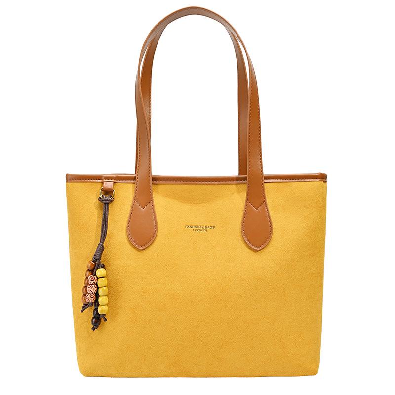 2025 Women's Versatile Retro Tote: Large-Capacity Underarm, Shoulder & Crossbody Bag