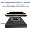 Fast Wireless Car Charger - Auto-Sensing Charging Pad for iPhone with Secure Phone Grip & Dashboard Mount