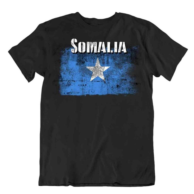 Somalia flag Tshirt T shirt Tee top city map wonderful apparel special idea gift