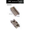 Metal LCS 20mm Rail Mount Plates for Surefire M600 M300 Scout Light Flashlight with Remote Tape Pressure Pad Switch Accessories