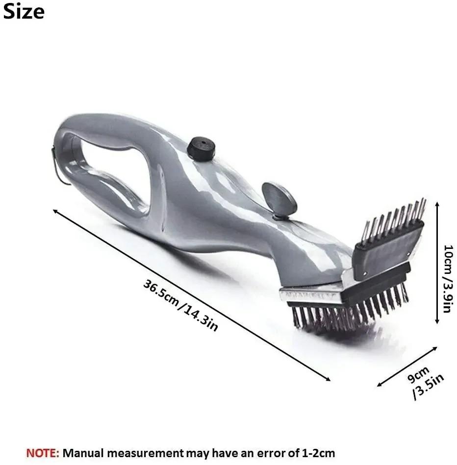 

Barbecue Grill Outdoor Steam Cleaning Brushes BBQ Cleaner Suitable for Charcoal Scraper Gas Accessories Cooking Kitchen Tool